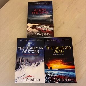 D.I. Duncan McAdam The Misty Isle Series Books 1 2 3 JM Dalgliesh PB 2023 Good